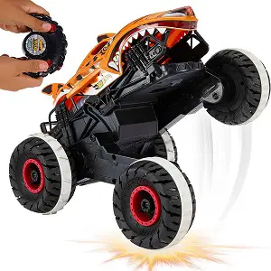 Hot Wheels Monster Trucks, Remote Control Car, Monster Truck Toy with All-Terrain Wheels