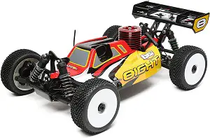 Losi RC Car 8IGHT Nitro RTR Nitromethane Fuel Dispenser Charger and Glow Igniter not Included 1_8 4 Wheel Drive Buggy