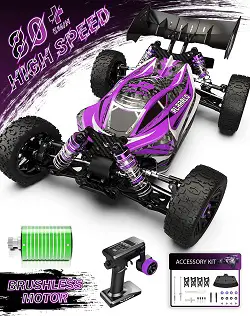 RIAARIO 1_14 Brushless Fast RC Cars for Adults,Top Speed 90+KPH