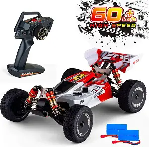 Remote Control Car,60+ KMH 1_14 Scale WLtoys 144001 Fast RC Cars for Adults Kids,4WD Off Road Buggy